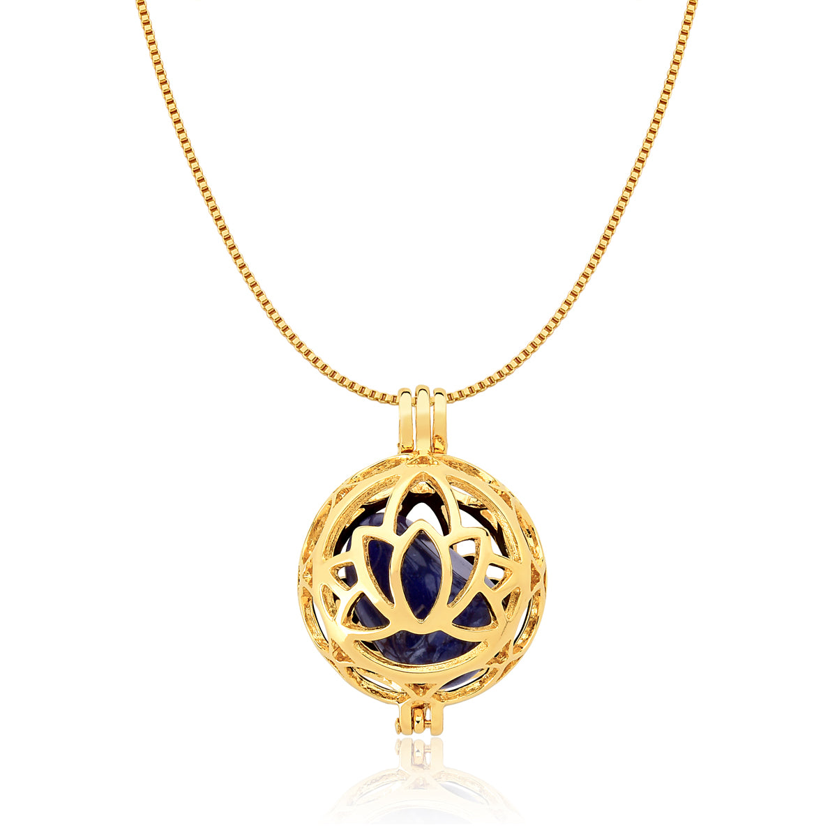 Angel Caller Pendant Necklace | Gold Plated