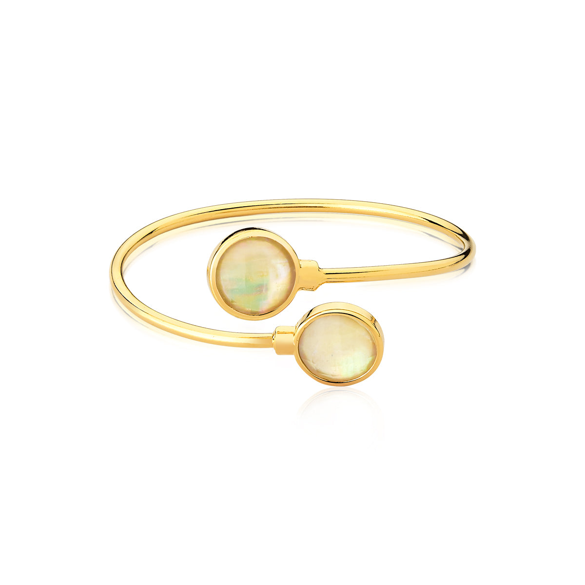 Cuff Bracelet in Nautilus Shell | Gold Plated
